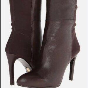 Vince Camuto Brown Leather Knee Boots VC-Calle